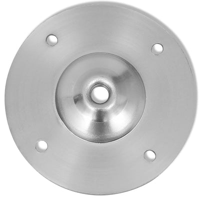 Teleskooppiset pöydänjalat 4 kpl harjattu nikkeli 710-1 100 mm