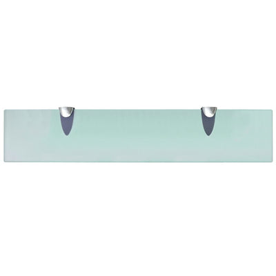 Kelluvat hyllyt 2 kpl lasi 50x10 cm 8 mm