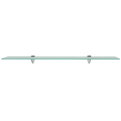 Kelluvat hyllyt 2 kpl lasi 80x10 cm 8 mm