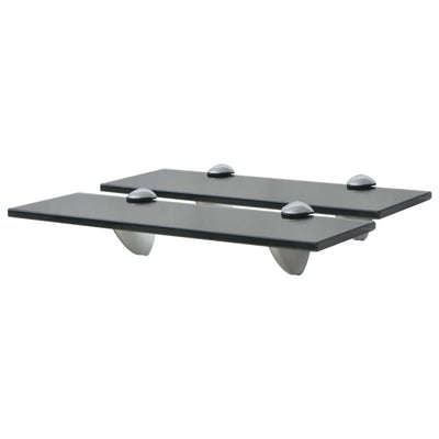 Kelluvat hyllyt 2 kpl lasi 30x10 cm 8 mm