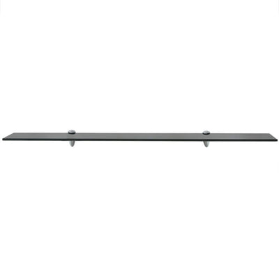 Kelluvat hyllyt 2 kpl lasi 100x10 cm 8 mm