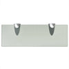 Kelluvat hyllyt 2 kpl lasi 30x10 cm 8 mm