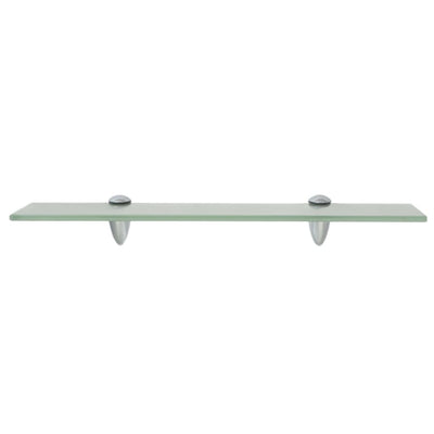 Kelluvat hyllyt 2 kpl lasi 50x10 cm 8 mm