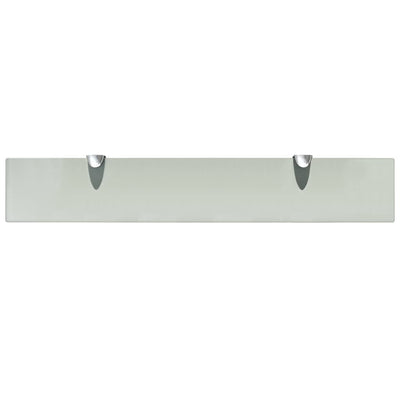 Kelluvat hyllyt 2 kpl lasi 60x10 cm 8 mm