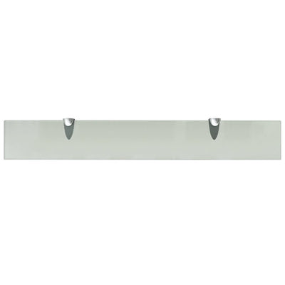 Kelluvat hyllyt 2 kpl lasi 70x10 cm 8 mm