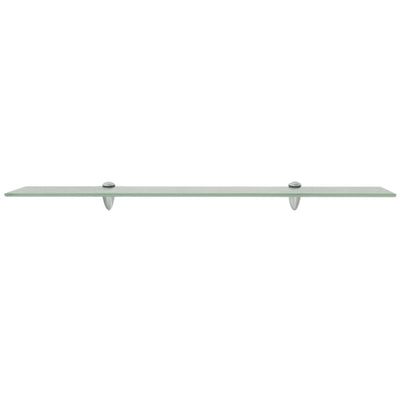 Kelluvat hyllyt 2 kpl lasi 80x10 cm 8 mm