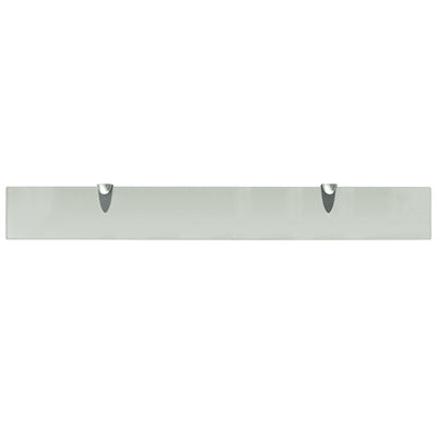 Kelluvat hyllyt 2 kpl lasi 80x10 cm 8 mm