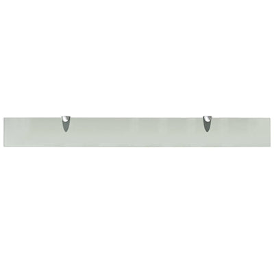 Kelluvat hyllyt 2 kpl lasi 90x10 cm 8 mm