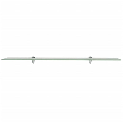 Kelluvat hyllyt 2 kpl lasi 100x10 cm 8 mm