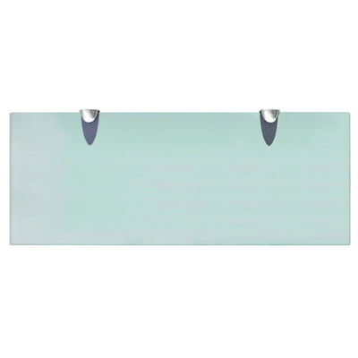 Kelluvat hyllyt 2 kpl lasi 50x20 cm 8 mm
