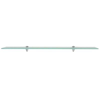 Kelluvat hyllyt 2 kpl lasi 100x20 cm 8 mm