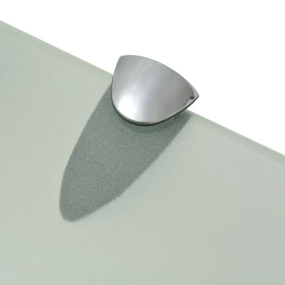 Kelluvat hyllyt 2 kpl lasi 30x20 cm 8 mm