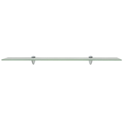 Kelluvat hyllyt 2 kpl lasi 80x20 cm 8 mm