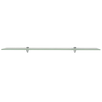 Kelluvat hyllyt 2 kpl lasi 100x20 cm 8 mm