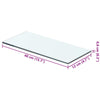 Kirkas hyllyt Arlena 40x12cm (2 kpl)