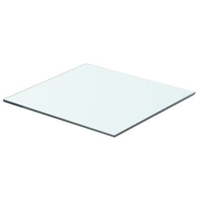 Hyllyt 2 kpl kirkas lasi 40x30 cm