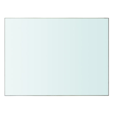 Hyllyt 2 kpl kirkas lasi 40x30 cm
