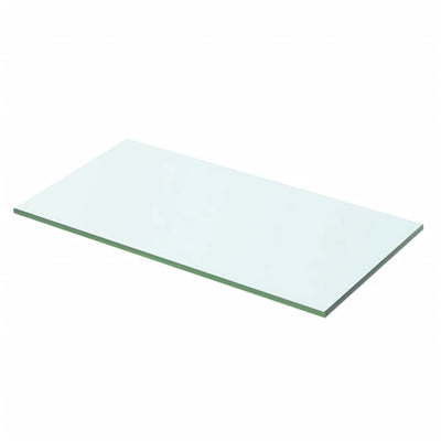 Hyllyt 2 kpl kirkas lasi 50x20 cm