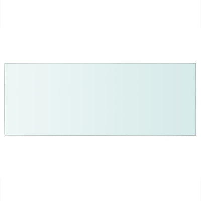 Hyllyt 2 kpl kirkas lasi 60x25 cm