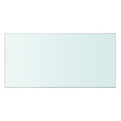 Hyllyt 2 kpl kirkas lasi 60x30 cm