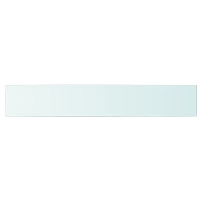 Hyllyt 2 kpl kirkas lasi 90x15 cm