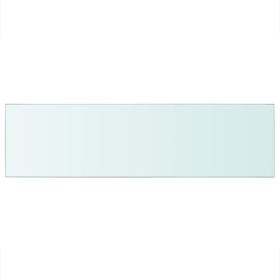 Hyllyt 2 kpl kirkas lasi 90x25 cm