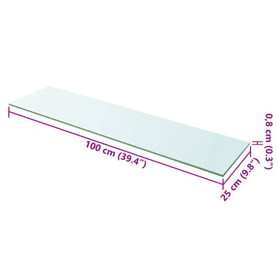 Kirkas hyllyt Arlena 100x25cm (2 kpl)