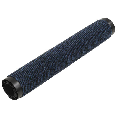 Sininen kuramatot Rihawi 80x120cm (2 kpl suorakulmainen nukkapinta)