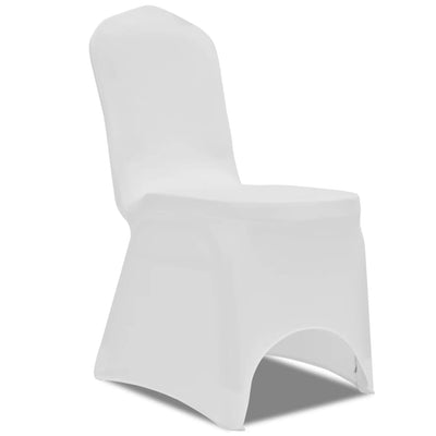 Tuolinpäällinen venyvä valkoinen 30 kpl