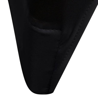 Tuolinpäällinen venyvä musta 24 kpl