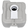 Kannettava retkeily-WC harmaa 20 + 10 l