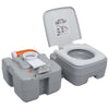 Kannettava retkeily-WC harmaa 20 + 10 l