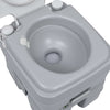 Kannettava retkeily-WC harmaa 20 + 10 l