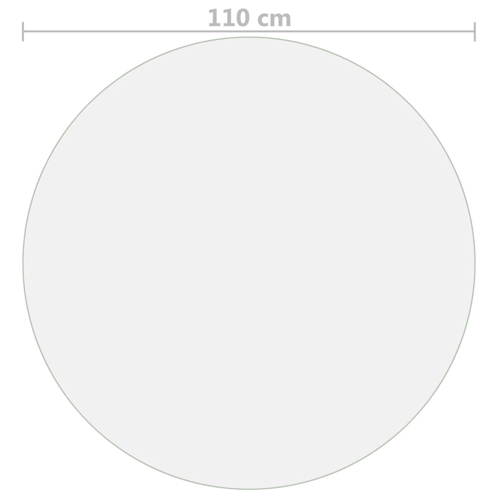 Matta pöytäsuoja Profirel Ø 110cm 2 mm (pvc)