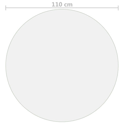 Matta pöytäsuoja Profirel Ø 110cm 2 mm (pvc)