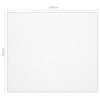Pöytäsuoja läpinäkyvä 100x90 cm 2 mm PVC