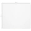 Pöytäsuoja matta 80x80 cm 2 mm PVC
