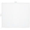 Pöytäsuoja matta 90x90 cm 2 mm PVC