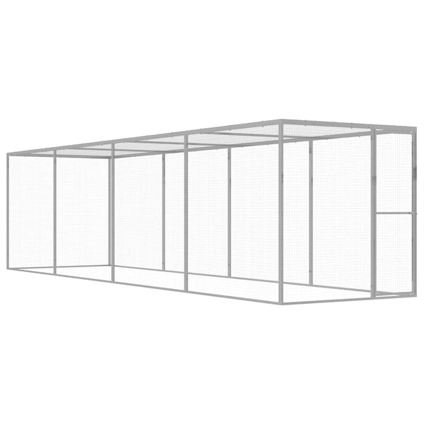 Galvanoitu kissahäkki Aliyah 6x1,5x1,5 m (teräs)