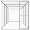 Galvanoitu kissahäkki Aliyah 6x1,5x1,5 m (teräs)