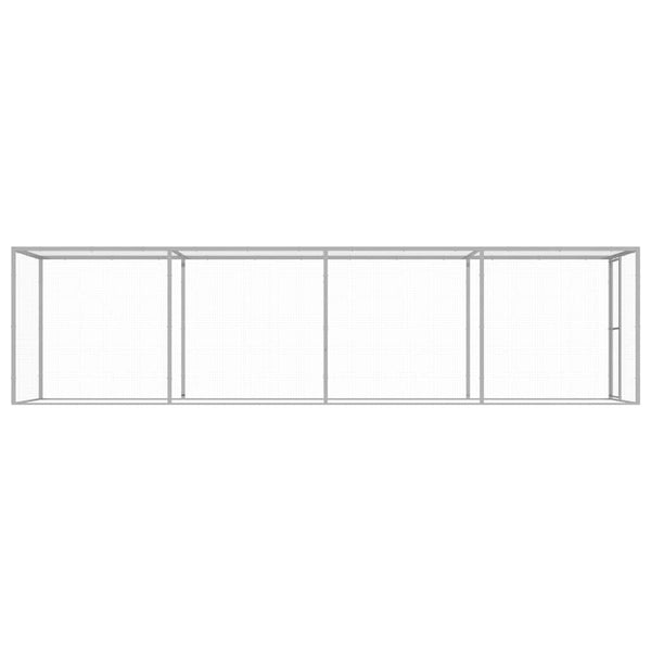 Galvanoitu kissahäkki Aliyah 6x1,5x1,5 m (teräs)