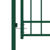 Aitausportti piikeillä EMMEN 104 x 134,5 cm Lukittava