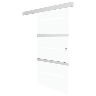 Hopea liukuovi esg-lasi ja alumiini Alaxandru 76x205cm