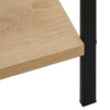 4-tasoinen kirjahylly tammi 60x27,6x124,5 cm tekninen puu