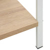 4-tasoinen kirjahylly tammi 60x27,6x124,5 cm tekninen puu