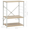 Valk ja tammi mikroaaltouunikaappi Negruta 60x39,6x79,5cm (puinen)