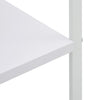 Valkoinen mikroaaltouunikaappi Amancei 60x39,6x123cm (puinen)