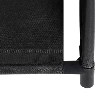 Portaikkotyylinen esittelyhylly Pluma 130x45x170cm (kangas)