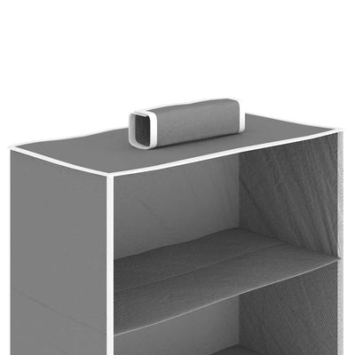 Roikkuva vaatekaapin säilytystila Eudocia (2 kpl 6 hyllyä kangas)