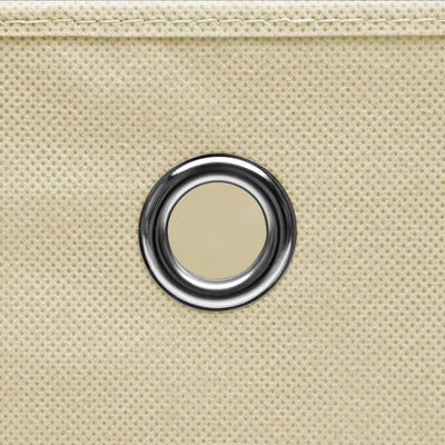 Säilytyslaatikot 10 kpl kerma 32x32x32 cm kangas